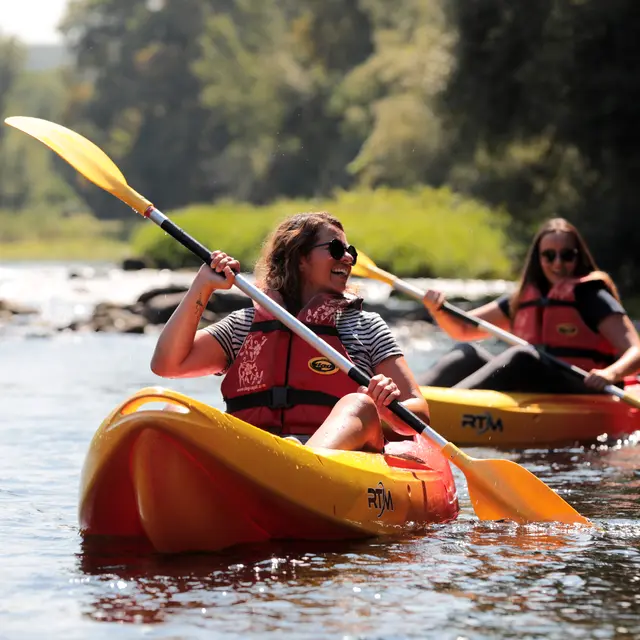 Canoë sur la Loire