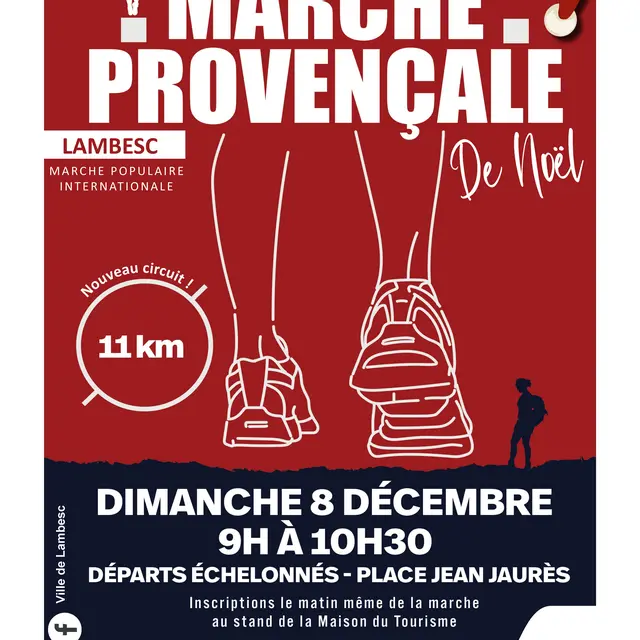 12ème Marche provençale de Noël_Lambesc