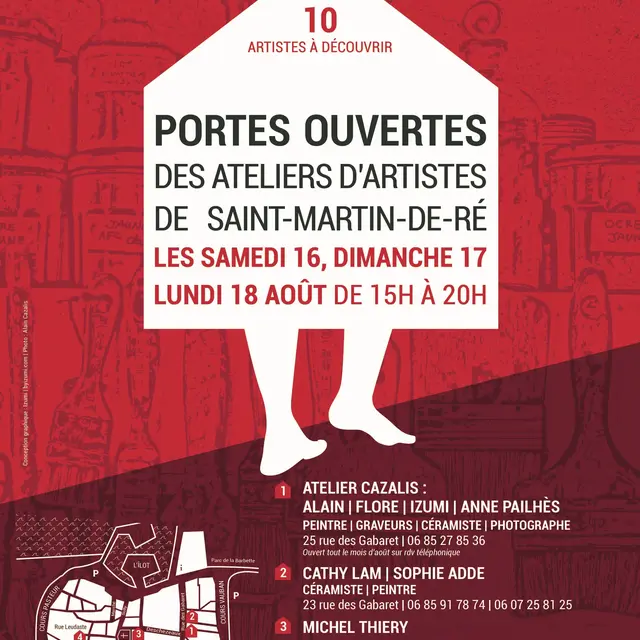 Portes ouvertes des ateliers d’artistes_Saint-Martin-de-Ré