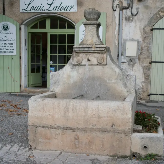 Fontaine Albert 1er - Aups