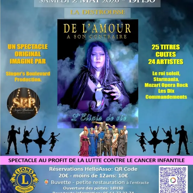 Spectacle L'Elixir de vie_La Destrousse