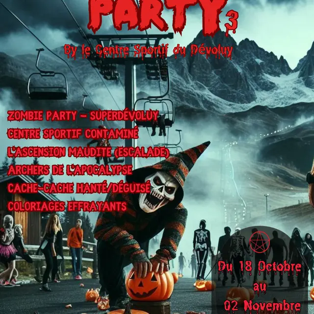 Halloween party 3 By Le Centre Sportif_Superdévoluy