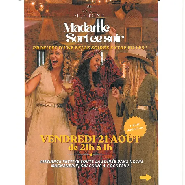Madame Sort Ce Soir- Château Mentone_Saint-Antonin-du-Var