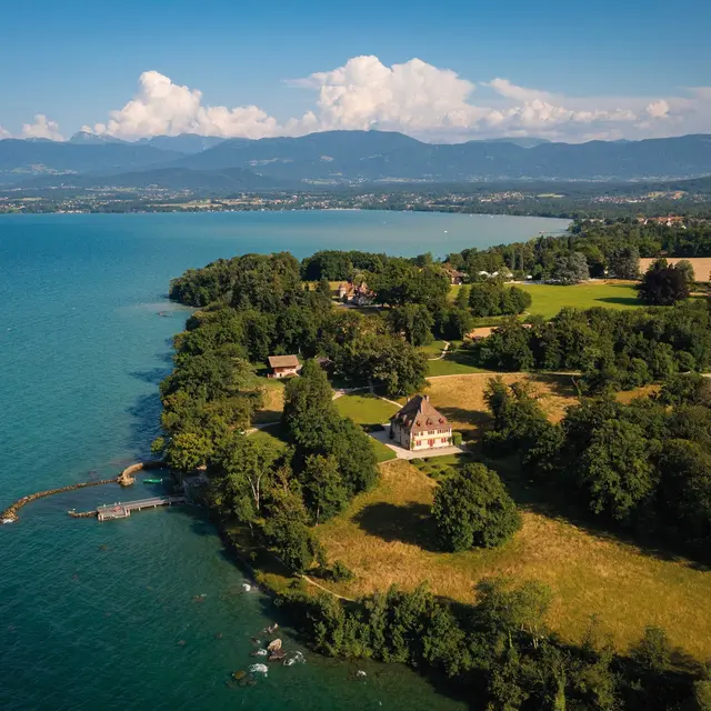 Visite guidée du domaine de Rovorée - la Châtaignière_Yvoire