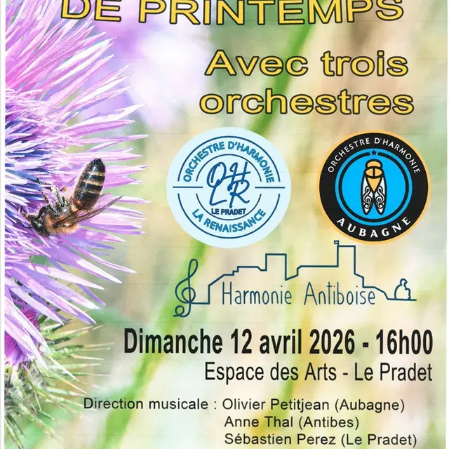 Concert de printemps  Harmonie Renaissance_Le Pradet