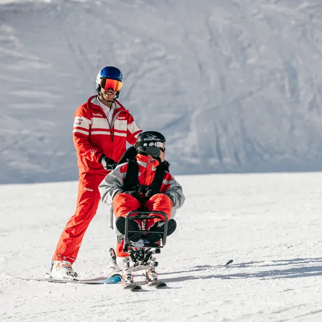 FAUTEUIL SKI  avec l'ESF