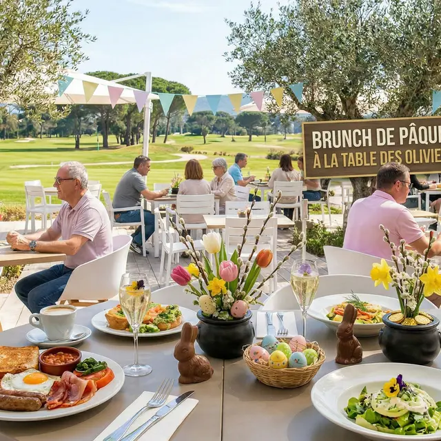 Brunch de Pâques à la Table des Oliviers_Grimaud