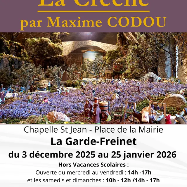 La Crèche par Maxime Codou_La Garde-Freinet