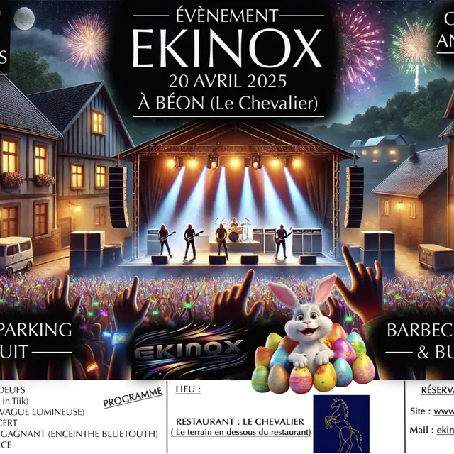 Après-midi festive avec chasse aux oeufs et concert avec Sin in Tiik_Culoz-Béon