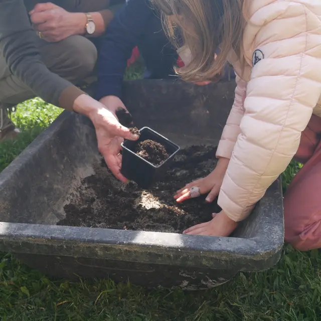 C'est l'été à Salagon : Atelier Mini Potager_Mane