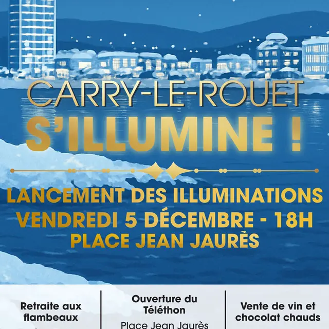 Lancement des Illuminations de Noël 2025_Carry-le-Rouet