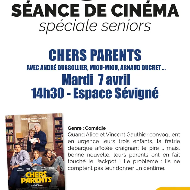 Ciné Seniors - Chers parents_Lambesc