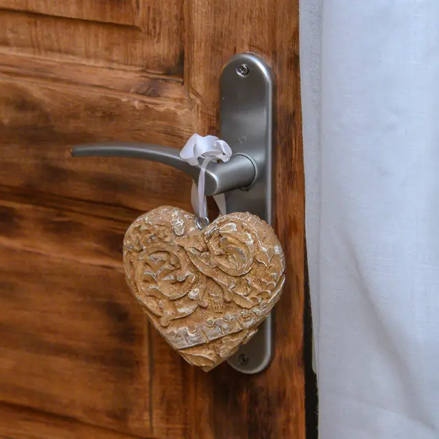 Détail porte coeur