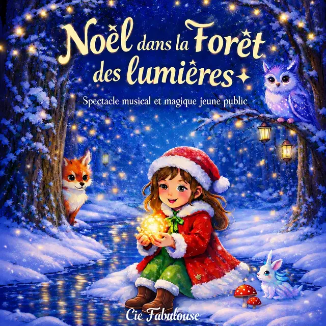 Spectacle jeune public : Noël dans la forêt des lumières_Montauban