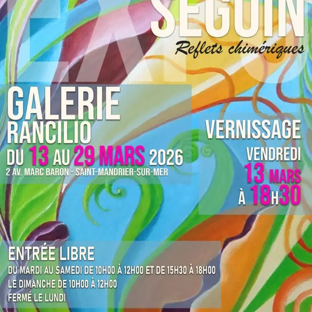 Exposition - Reflets chimériques de Ghislaine Seguin_Saint-Mandrier-sur-Mer