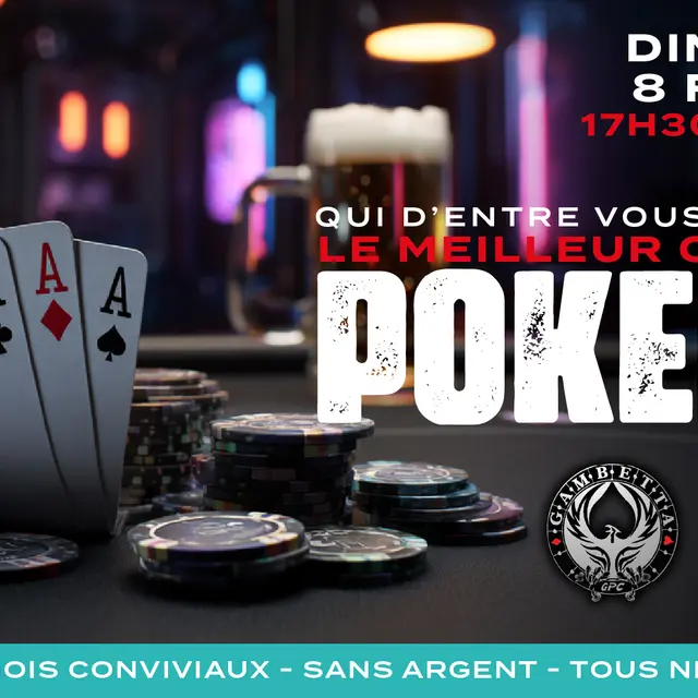 Soirée poker - My Beers Mours_Mours-Saint-Eusèbe