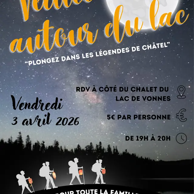 Veillée autour du lac_Châtel