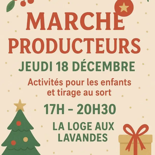 Les apéros paysans de la Loge - avec marché de Noël_Sault