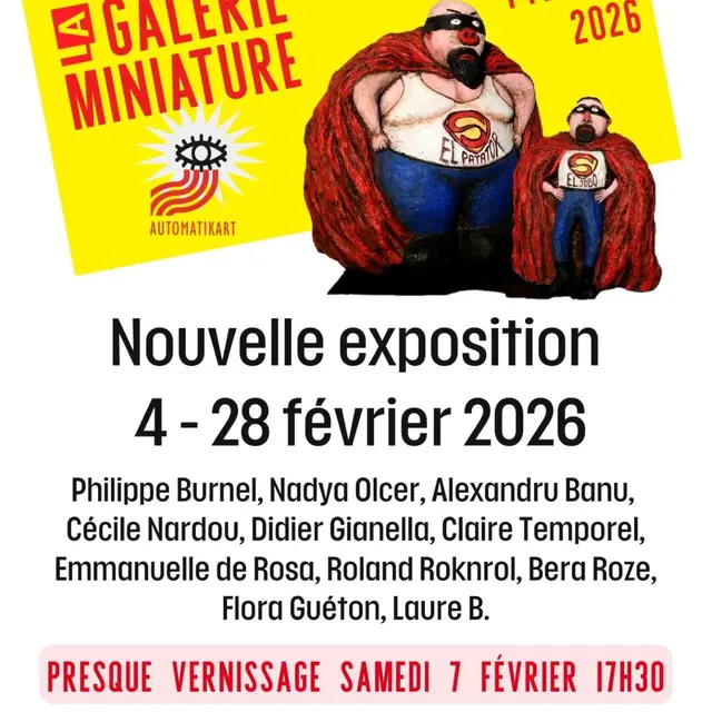 Expo février Galerie Miniature