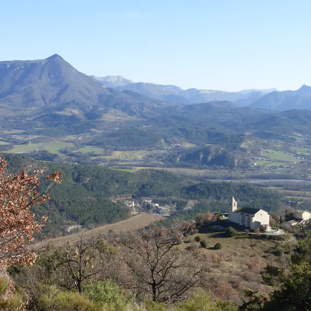 Vue panoramique Aiglun