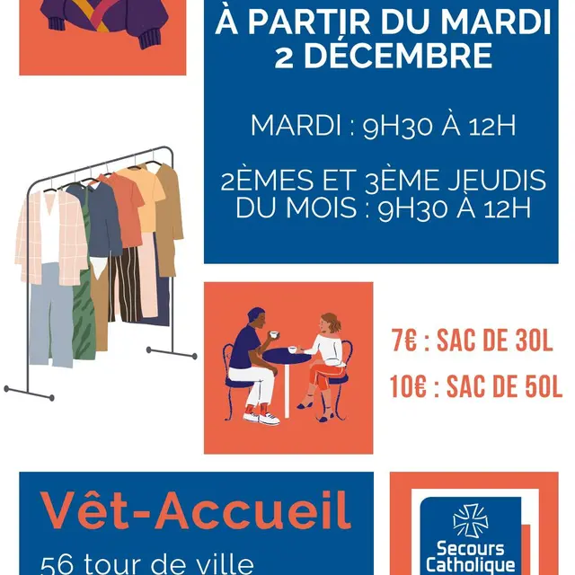 Grande Braderie au Secours Catholique_Maurs