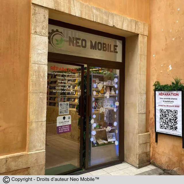 Neo Mobile™ - Service de consigne à bagages et réparation de téléphone