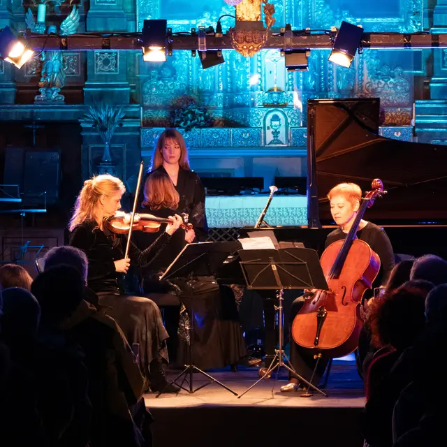 Concert dans l'église pour le Festival Classicaval Opus 1