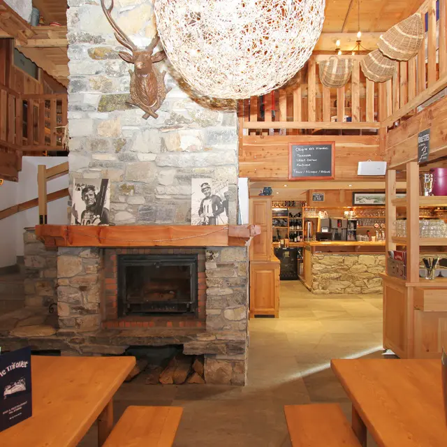 Salle intérieure - Restaurant Trifollet Val d'Isère