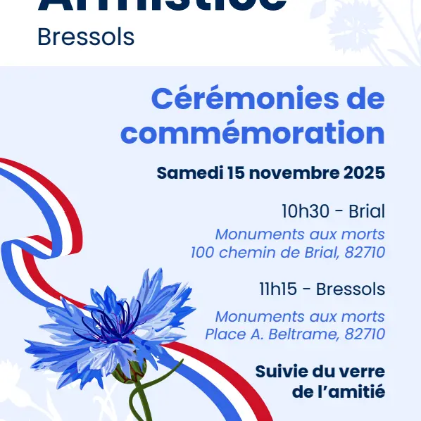 Commémoration du 11 novembre_Bressols