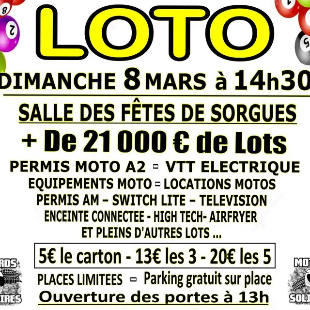 Loto des Motards solidaires_Sorgues