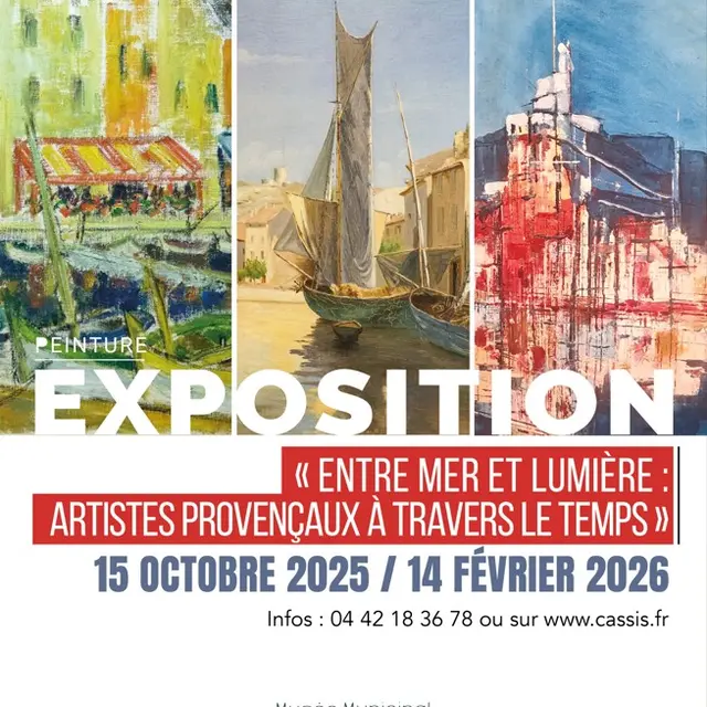 Exposition « Entre mer et lumière : Artistes provençaux à travers le temps » au Musée_Cassis