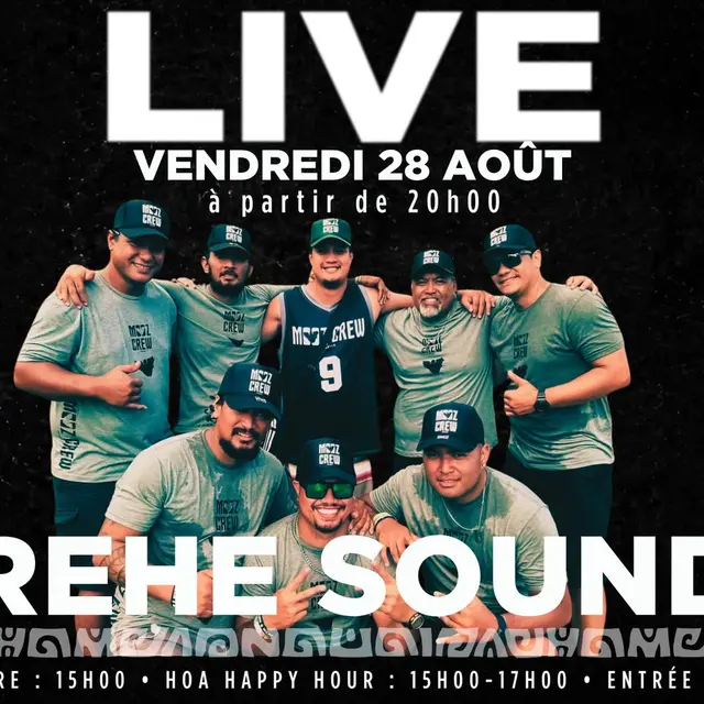 Rehe sound en concert à la Brasserie HOA_Papeete