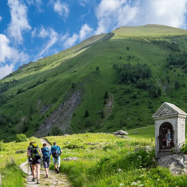 Le Mont Vorassay vu depuis Miage