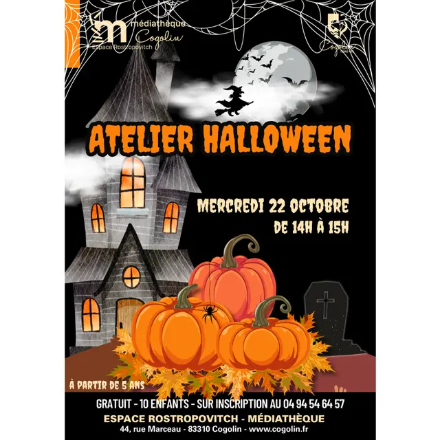 Atelier Halloween_Cogolin