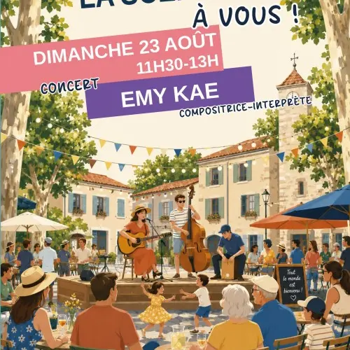 Concert : La scène est à vous - Emy Kae_Bras