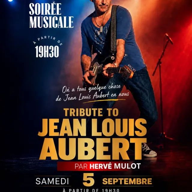 Soirée musicale Tribute to Jean Louis Aubert_Mormoiron