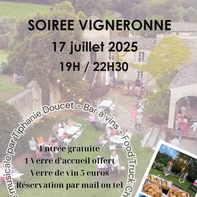 Soirée Vigneronne au Château de Barbeyrolles
