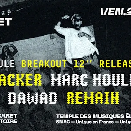 Club Cabaret : Marc Houle release party_Marseille