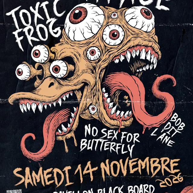 Soirée concerts au Pavillon Black-Board avec Outrage_Habère-Poche