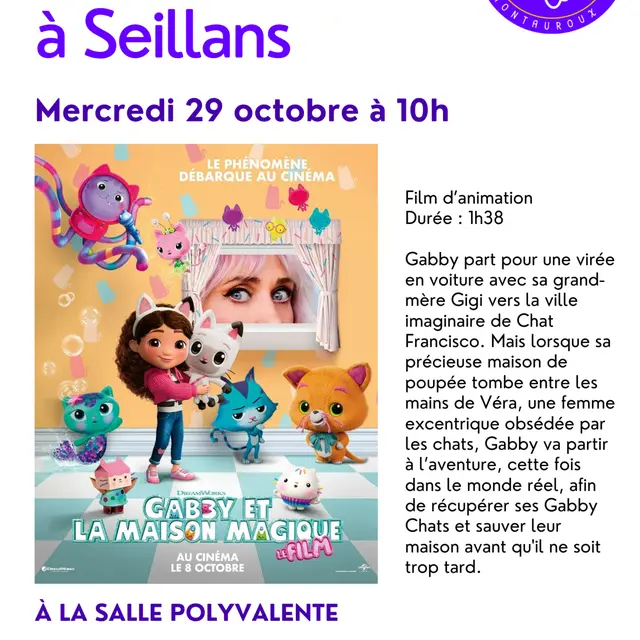 Cinéma pour les enfants au village de Seillans_Seillans