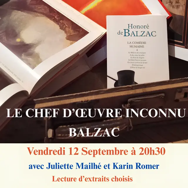 Lecture - Le Chef d'œuvre inconnu_Ars-en-Ré