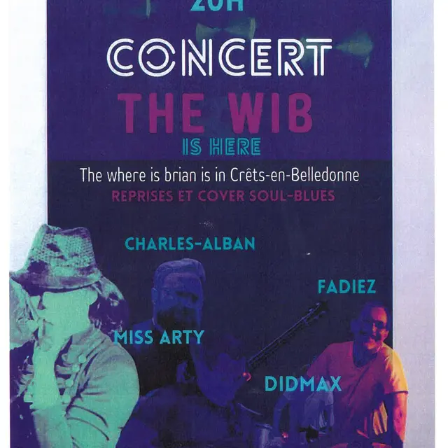 The WIB en concert_Crêts en Belledonne