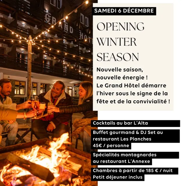 Soirée d’ouverture au Grand Hôtel_Saint-Chaffrey