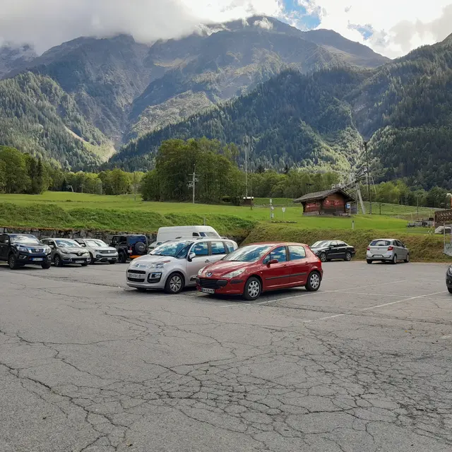 Parking du Tourchet aux Houches