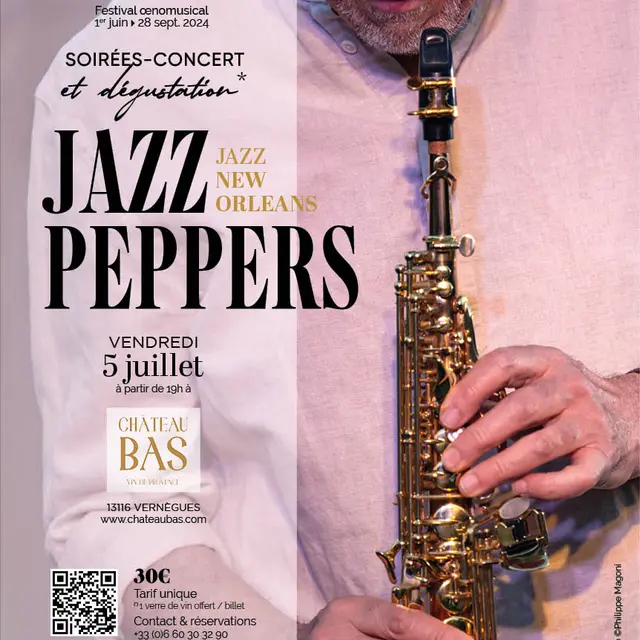 Jazz Peppers au domaine de château bas