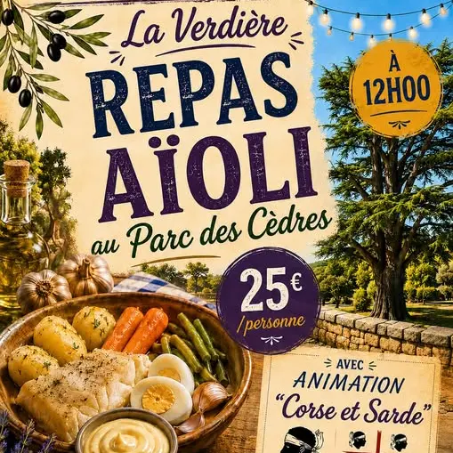 Repas : Aioli_La Verdière