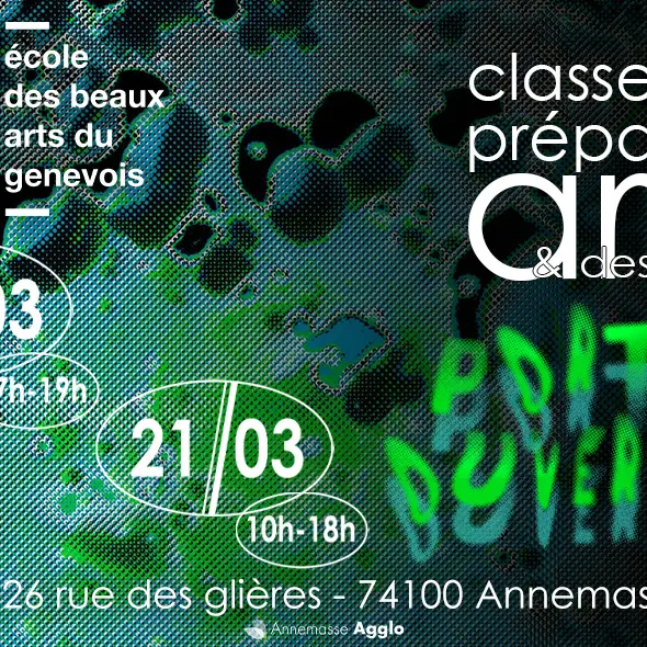 EBAG : Portes Ouvertes Classe Prépa 2026_Annemasse