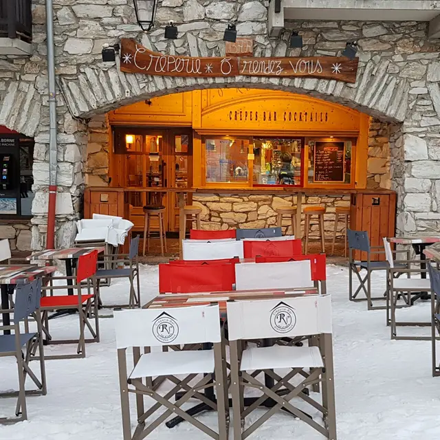 Devanture extérieur - Restaurant Ô rendez vous Val d'Isère