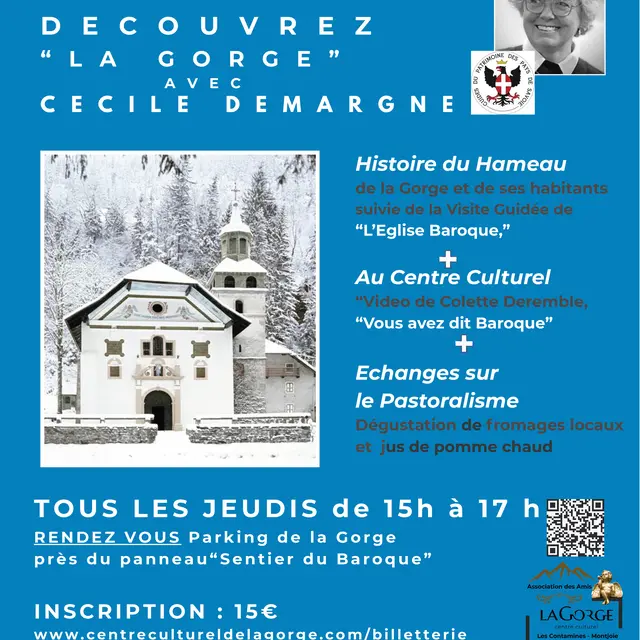 Découvrez la Gorge avec Cécile Demargne et le Centre Culturel de la Gorge_Les Contamines-Montjoie