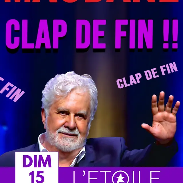 Clap de fin - Roland Magdane_Châteaurenard